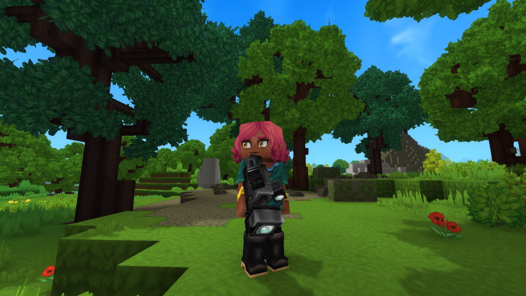 hytale character holding camera