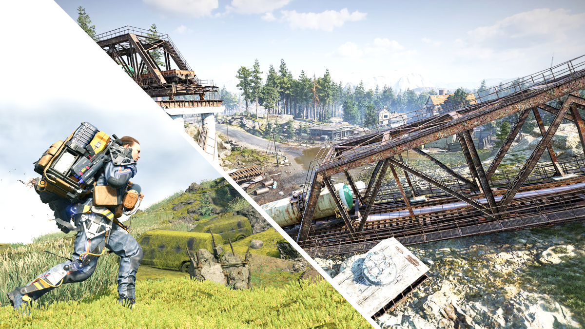 death stranding and roadcraft combined